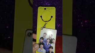 Unboxing new BTS Keychain