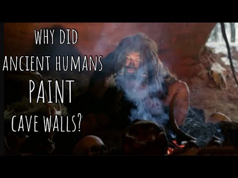 Why did early humans make caves?