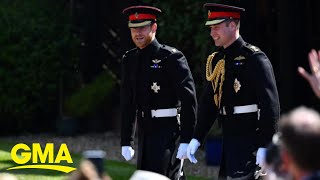 Prince William and Prince Harry unite to honor late mother | GMA