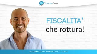 La fiscalità: che rottura (#1)