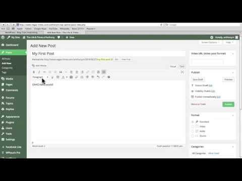 Getting Started With Wordpress - YouTube