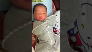 小兔寶(10Day)才出生10天沒有奶嘴就不睡覺的小女嬰 #嬰兒  #寶寶 #初生嬰兒