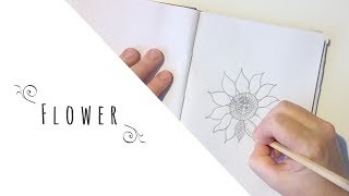 Zentangle Sunflower