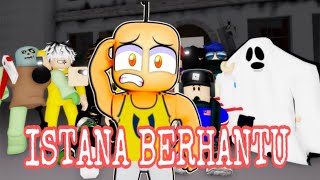 AKU PERGI ISTANA BERHANTU DI BROOKHAVEN | ROBLOX MALAYSIA