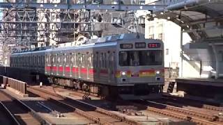 東急大井町線9000系9111F高津駅通過