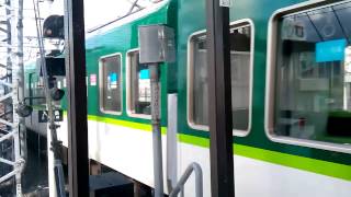 京阪電車6000系6006F回送電車樟葉発車