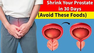 Enlarged prostate foods to Avoid that will shock you | how to reduce enlarged prostate Naturally
