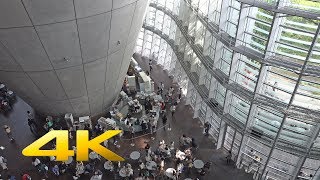 The National Art Center, Tokyo 国立新美術館 (PILOTFLY C45, SONY RX100M4) 4K Ultra HD - TOKYO TRIP, JAPAN