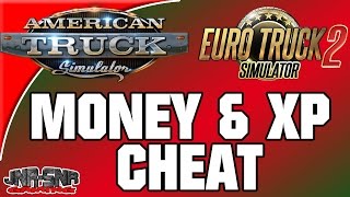 American Truck Simulator and Euro Truck Simulator 2 Money and XP cheat