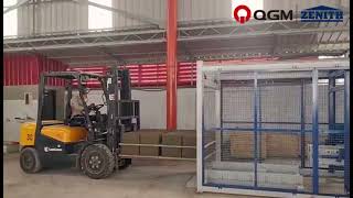 QGM ZN1000C Machine to Make Concrete Blocks in Bangladesh | Hollow Block Making