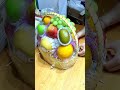 Cách làm giỏ quả trái cây biếu tặng đơn giản #yenbai #hoaquanhapkhau #traicay #giotraicay