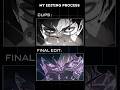 My Editing process #aftereffects #editing #jujutsukaisen #anime #maki #yuta #yuji #choso