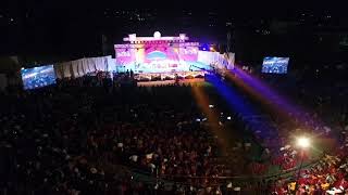 Excellent Public School, Lokapur.. KALAVAIBHAV.. Annual Day Celebration \u0026 Light show. Sky view..