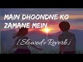 Main dhoondne ko zamane mein(Slowed+Reverb) by Ranbir Deepika