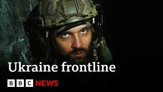 The Defenders of Donbas: Ukraine war frontline report - BBC News