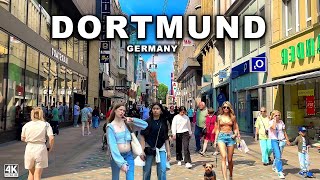 Dortmund, Germany Walking Tour in 4k | Exploring the City Centre