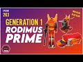 TRDQ: Generation 1 Rodimus Prime Review