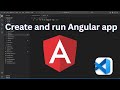 #02 How to create and run your first Angular Project in VS Code [2026] | Angular 21
