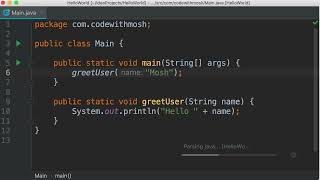 Java #44 - Creating Methods [By Mosh Hamedani]