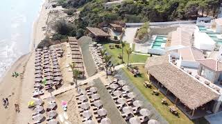 Aspro Krino Dunes aerial view