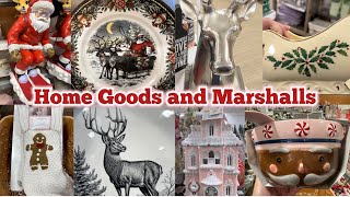 Home Goods and Marshalls Christmas Shop with me Christmas 2024