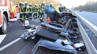 Geisterfahrer (82) auf A 33 bei Paderborn am 28. Januar 2016