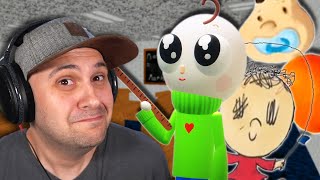 Babysitting BABY BALDI?! *Warning: Adorable* | Baldi's Basics