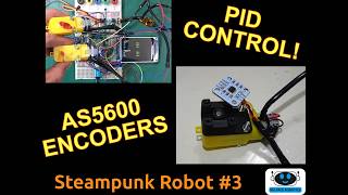 Spinning Motors! PID Control for my Robot Project - DRV8833 and AS5600