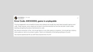 How To Fix Arc Raiders Error Code Arex0000