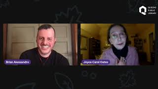 Culture Connection: "Babysitter": An Evening with Iconic Author Joyce Carol Oates