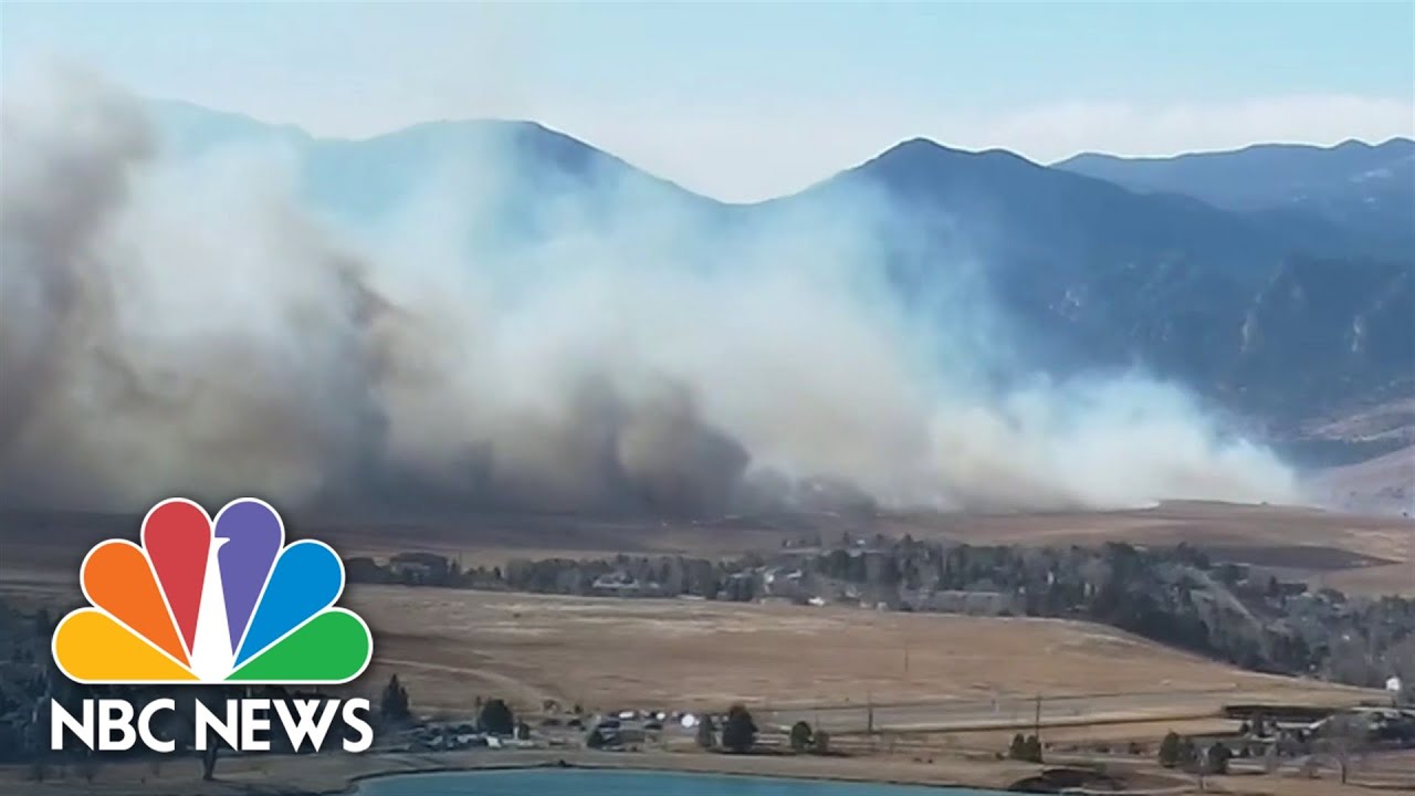 Wildfires Near Boulder, Colorado Force Thousands To Evacuate - YouTube