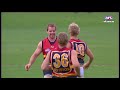 angry ayres fires up at the locals cats v crows 2002 aami classic last two mins afl