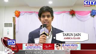 AMBICA GLASS TARUN WITH CITY NEWS TELUGU AT BNI EVENT GUNTUR