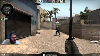 CS:GO ♦ Epická Hra ♦ De_mirage ♦ SOLO