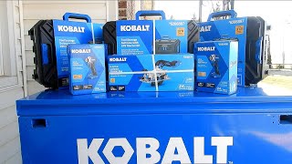 Kobalt 24-V 2-Pack Lithium-ion Battery Starter Kit with Toolbox MODEL #KBC 122424-03 - ITEM #6286897