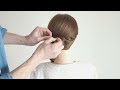 簡単アレンジ ミディアムヘアで出来るパーティヘアアレンジ