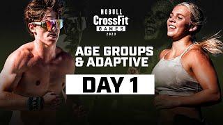 Day 1 Age Group & Adaptive — 2023 NOBULL CrossFit Games