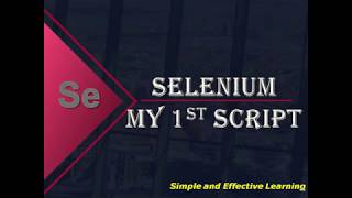 Selenium IDE - My First Script || Selenium Tutorial For Beginner || Selenium Beginner