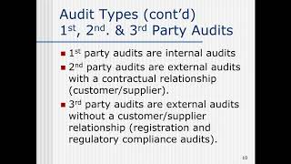 Webinar: Auditing 101