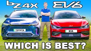 Kia EV6 v Toyota bZ4X: Which is best?