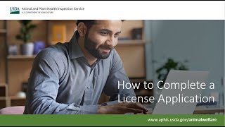 How to Complete A License Application