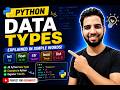 Python Data Types Explained in Simple Words 🐍 | Python Tutorial for Beginners