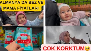 ALMANYA'DA BEBEK VE ÇOCUK EŞYALARI NE KADAR ❓BEZ - MAMA VE BAKIM ÜRÜNLERİ // ÇOK KORKTUM