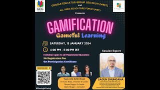 Gamification Gameful Learning Session by Mr  Sagun Dhungana