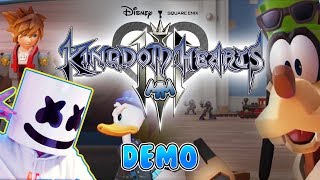 EXCLUSIVE!! Kingdom Hearts III ( E3 Demo) x Gaming With Marshmello
