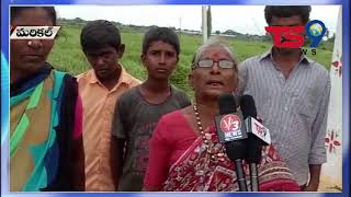 The thugs destroyed the idols at the Polamma temple at Jinnaram in Narayanpeta Dist.Marikal Mandal