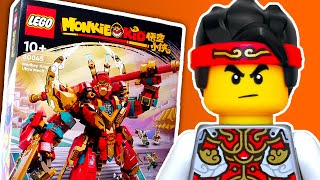 LEGO Live Build of Monkey King Ultra Mech, the huge LEGO Monkie Kid robot warrior