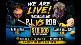 PJ LEIATAUA 592 vs ELEVEN BALL ROB 556 - THE ELEVEN BALL ROOM - TABLE 2 | EvoSports