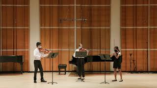 2021 Summer String Fest 2-7 – L.V. BEETHOVEN, Three Pieces for Viola Trio, Op. 79, No. 1