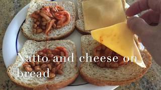 【Super tasty! Natto kimchi cheese toast】verywellseido: May 14th Today's lunch 納豆キムチチーズトースト